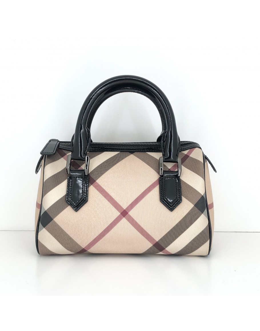 Burberry nova best sale check small handbag